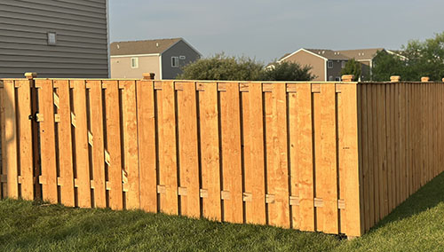 Wood fence naperville